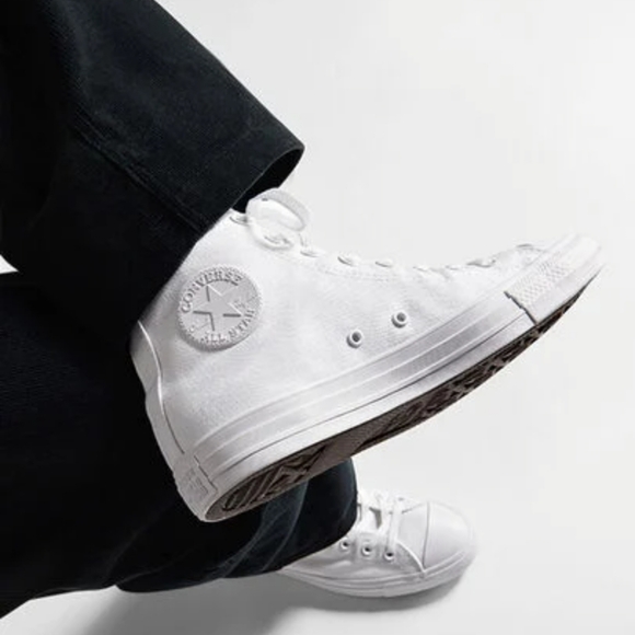 High Top Converse Converse All Star Triple White Converse Chuck